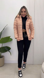 Jaqueta Puffer Pelúcia Snow Luxe