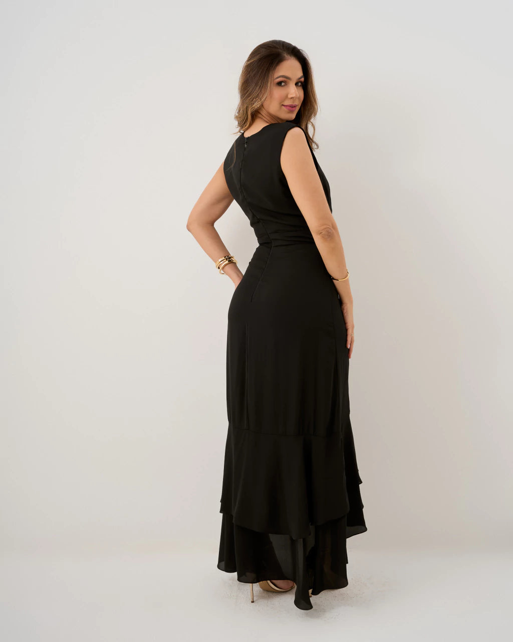Vestido Leandra Preto