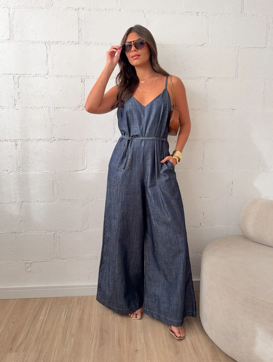 Macacão Jeans Elma