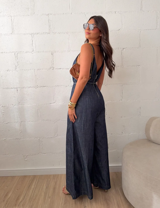 Macacão Jeans Elma