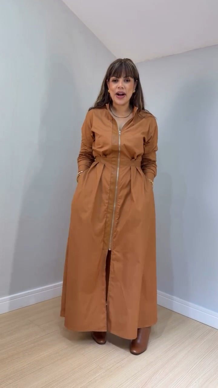 Vestido Tricoline