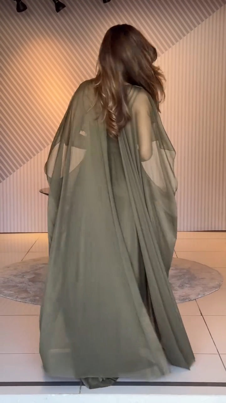 Vestido Paty Verde Oliva