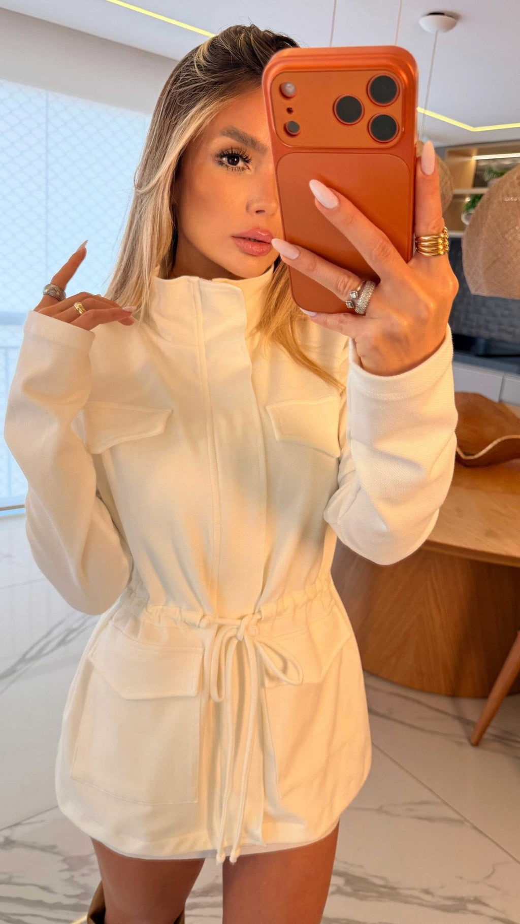 Parka Utilitária Chloé