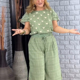 Conjunto Corações Olive